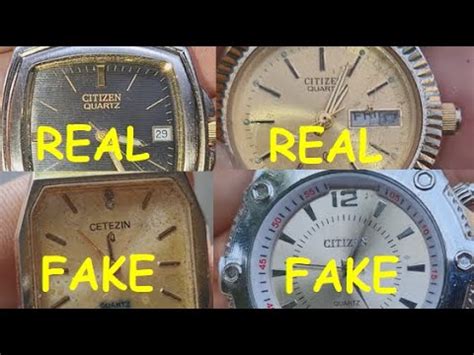 how to spot a fake citizen watch|citizen model number by serial.